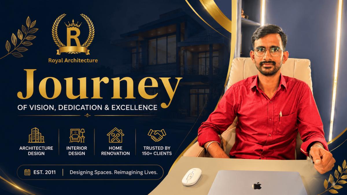 Journey of Royal Architecture | Founder Maruthi Naik C